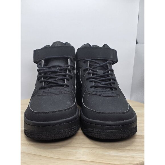 Authentic a bathing ape BAPE STA Foot Soldier black Suede mens size US 8 NEW - Picture 2 of 10